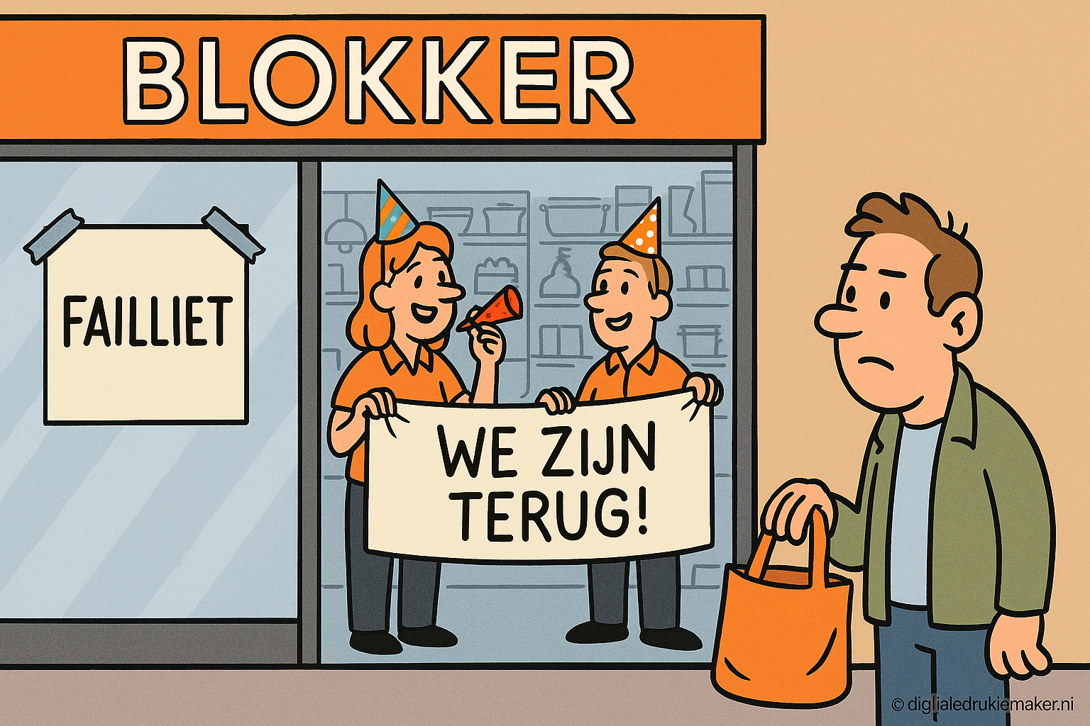 Blokker heropening-digitale druktemaker-laatste nieuws