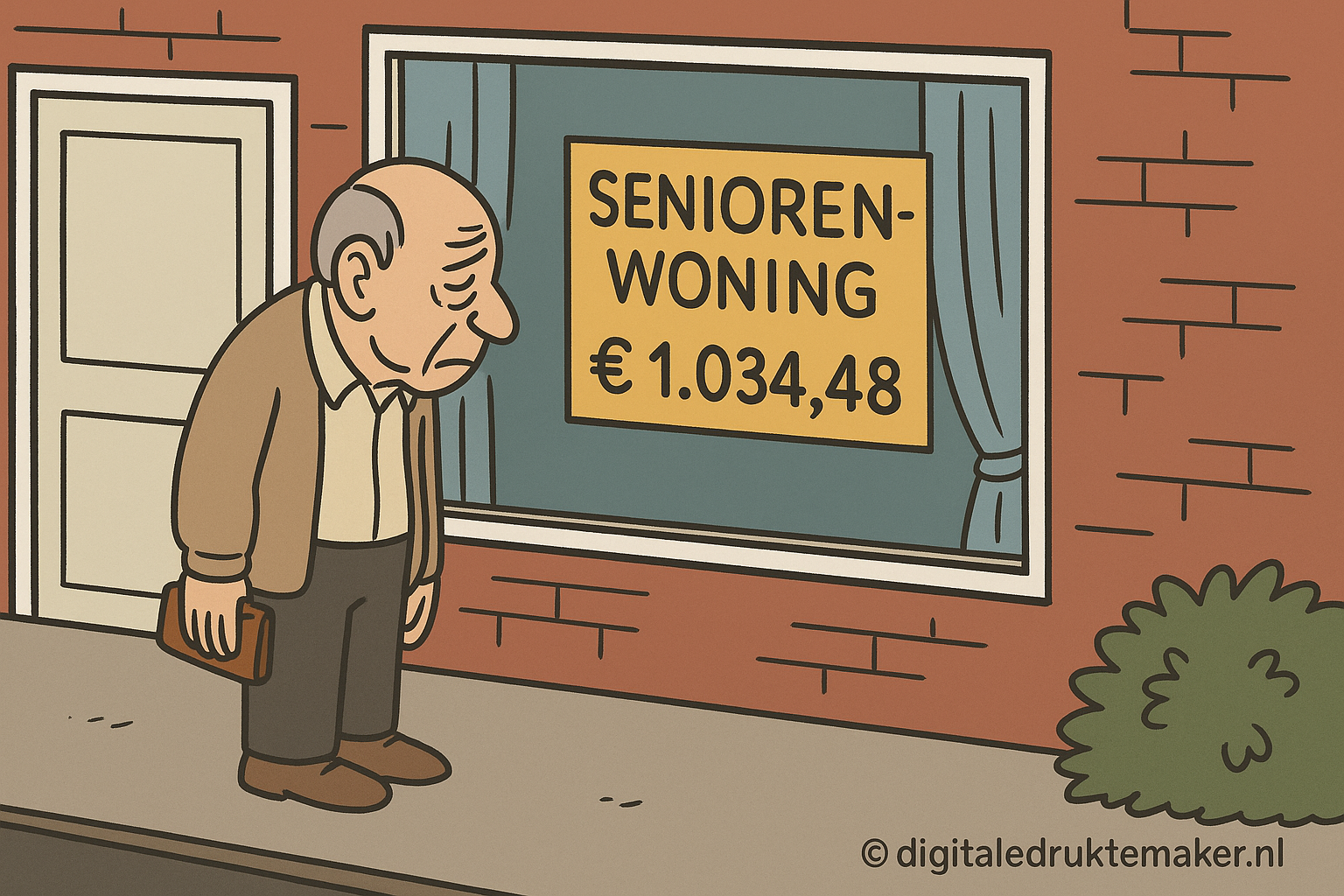 senioren sociale huurwoningen niet te betalen