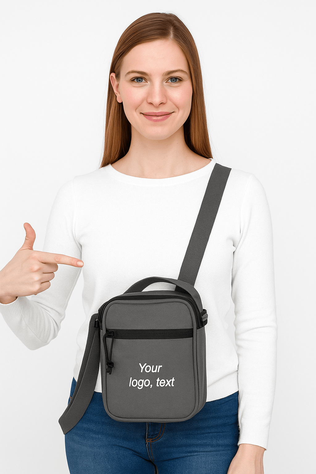 crossbody tas bedrukken met tekst