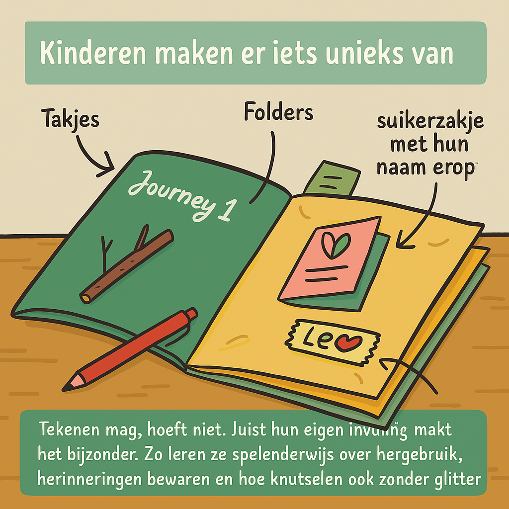 zelf vakantie journal maken - diy vakantieboek-scrapbook maken